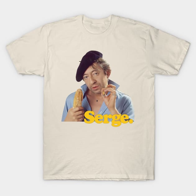 Serge Gainsbourg T-Shirt by DankFutura